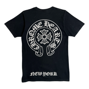 Chrome Hearts New York Horseshoe Pocket Tee Black