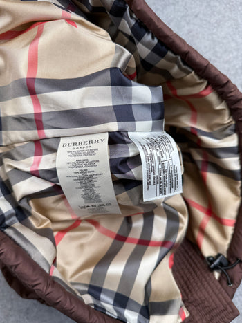 Women’s Burberry Puffer Vest Brown (USED)