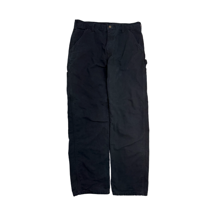 Vintage Carhartt Lined Carpenter Pants Black | Vitnage Clothing Store Canada