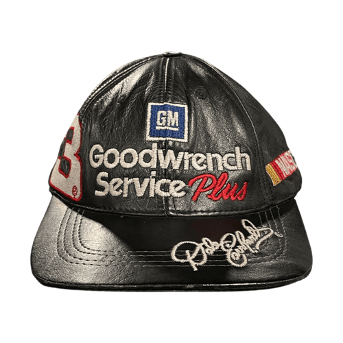 Vintage Leather Dale Earnhardt Hat | Vintage Clothing Store Canada