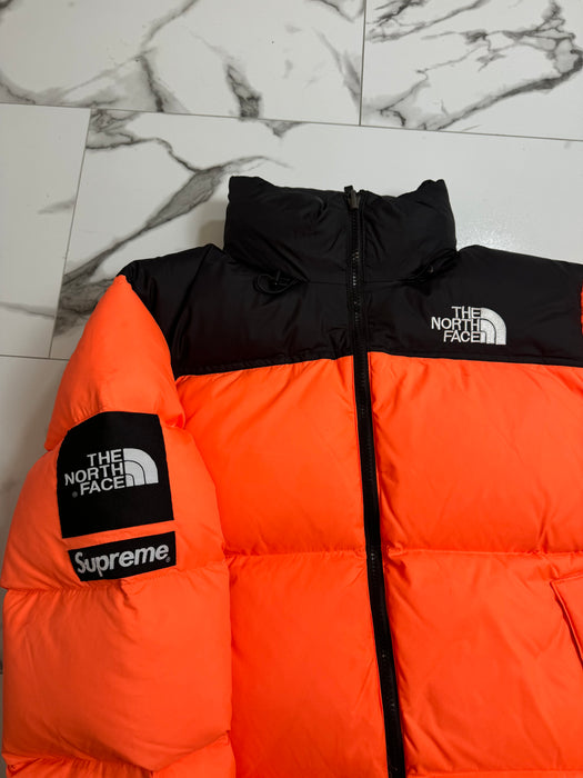 Supreme The North Face Nuptse Orange (USED) | Vitnage Clothing Store Canada