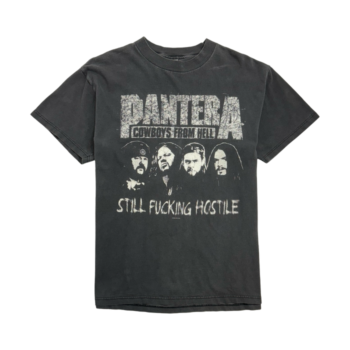 (M) Vintage 2000s Pantera Reinventing The Steel Tour Tee Black | Vitnage Clothing Store Canada