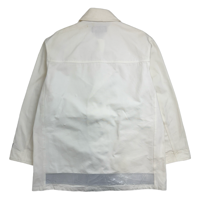 Vintage Polo Ralph Lauren Sport Fireman’s Clasp Coat White | Vitnage Clothing Store Canada
