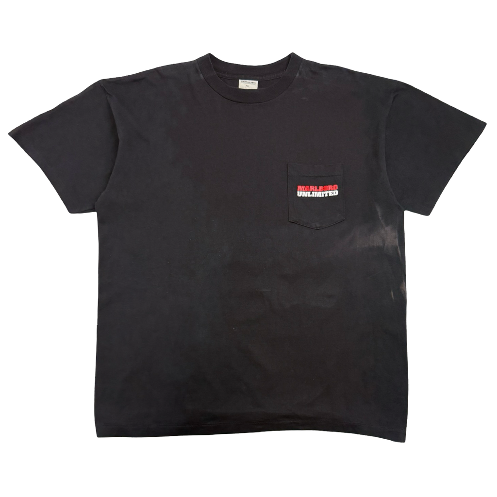 Vintage Marlboro Unlimited Pocket Tee Black