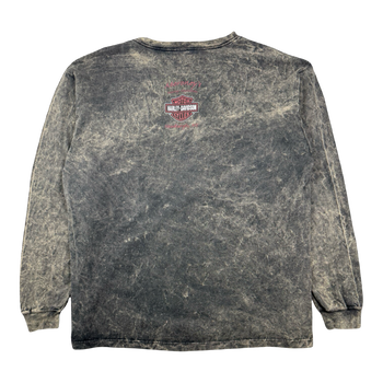 Vintage Harley Davidson Eagle Acid Wash L/S Tee