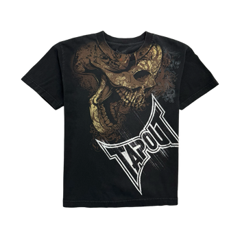 Vintage Y2k Tapout Tee Black