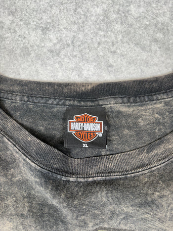 Vintage Harley Davidson St Paul Acid Wash L/S Tee