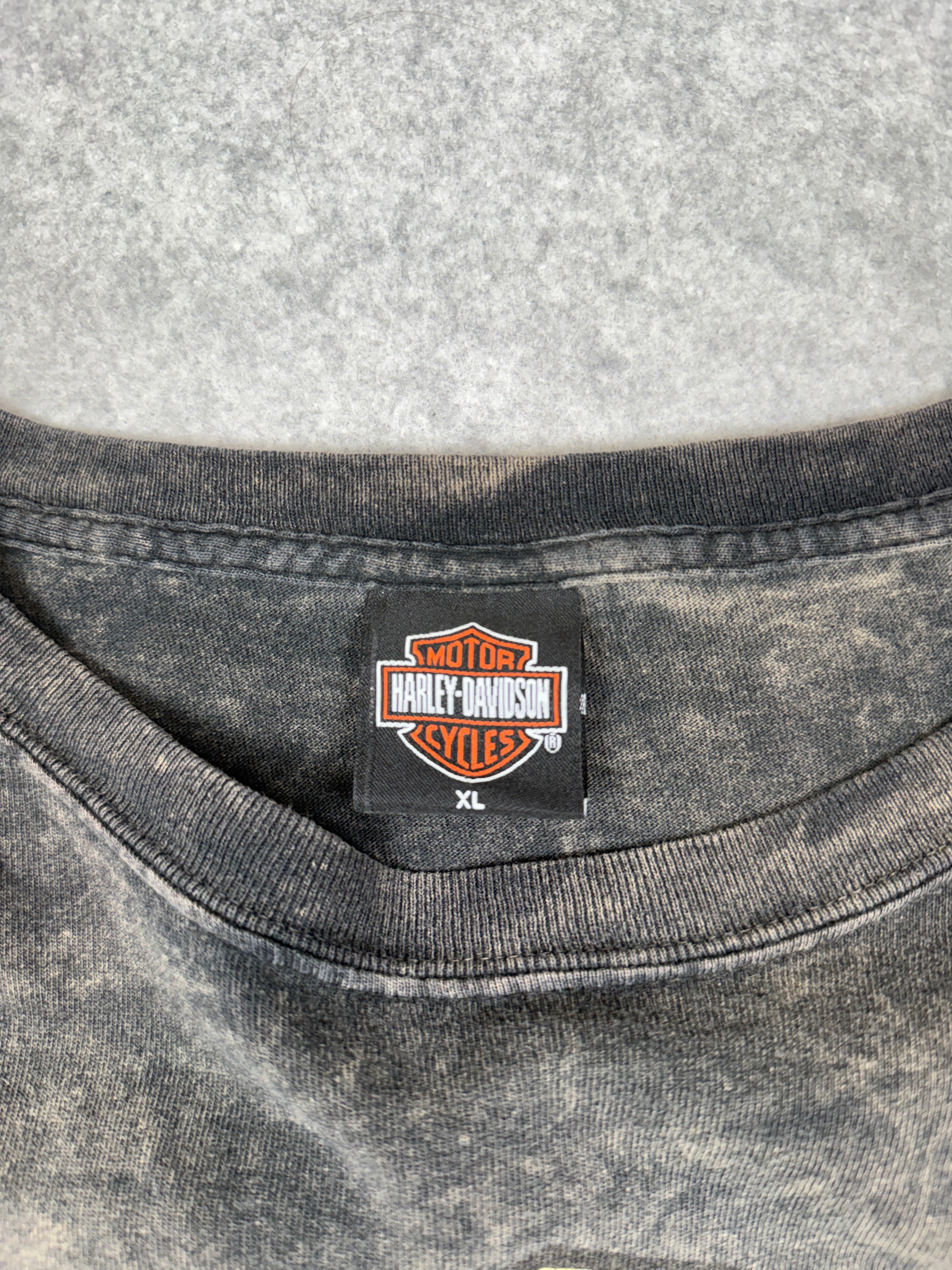 Vintage Harley Davidson St Paul Acid Wash L/S Tee