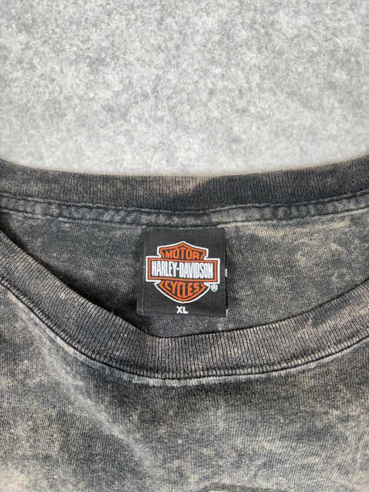 Vintage Harley Davidson St Paul Acid Wash L/S Tee | Vitnage Clothing Store Canada