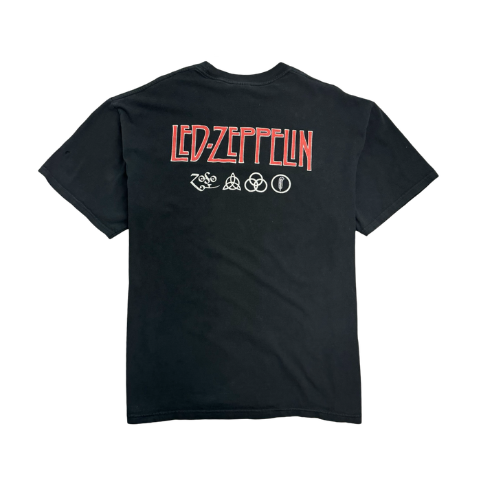 (XL) Vintage Led Zeppelin Band Tee Black | Vitnage Clothing Store Canada