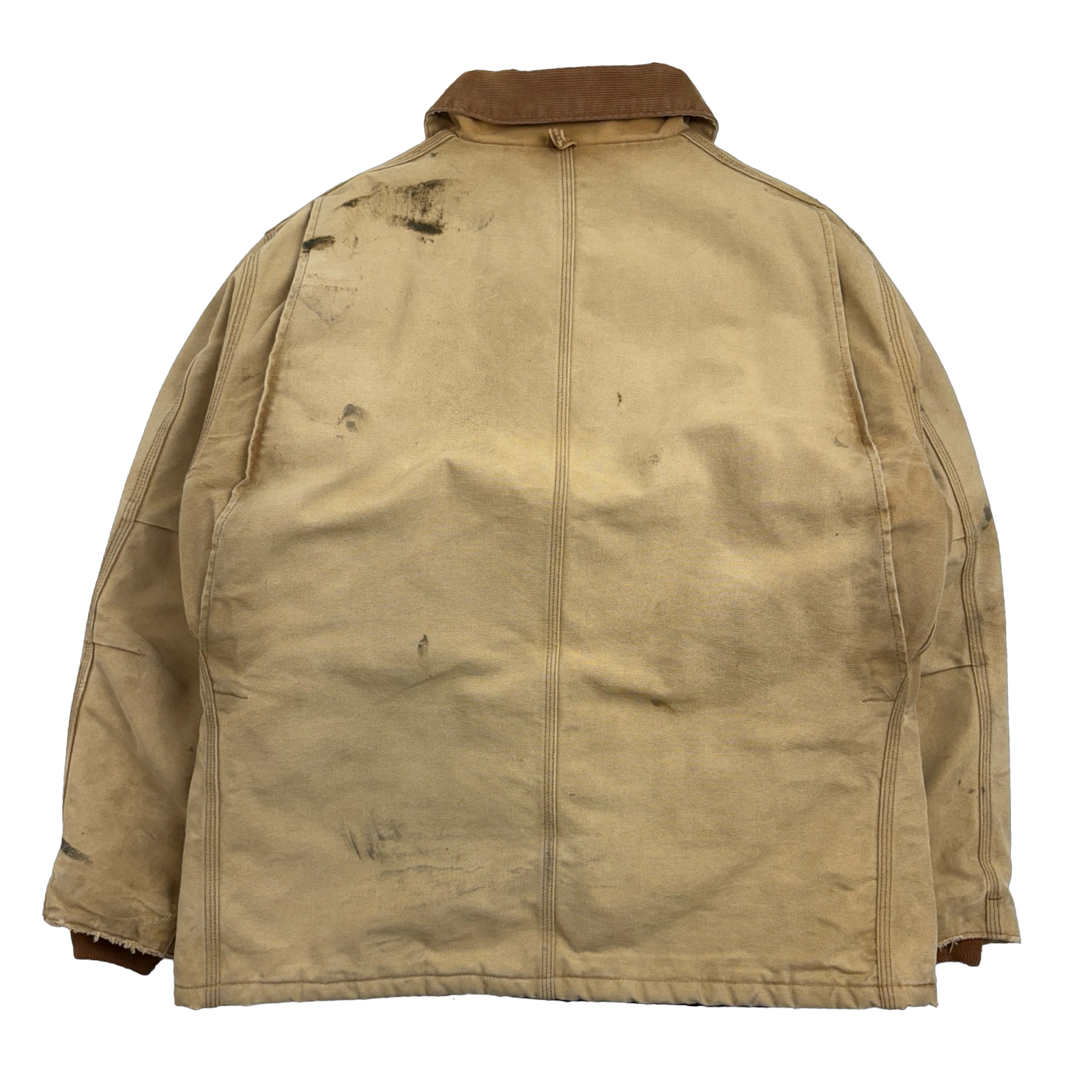 Vintage Carhartt Quilt Lined Arctic Work Jacket Tan