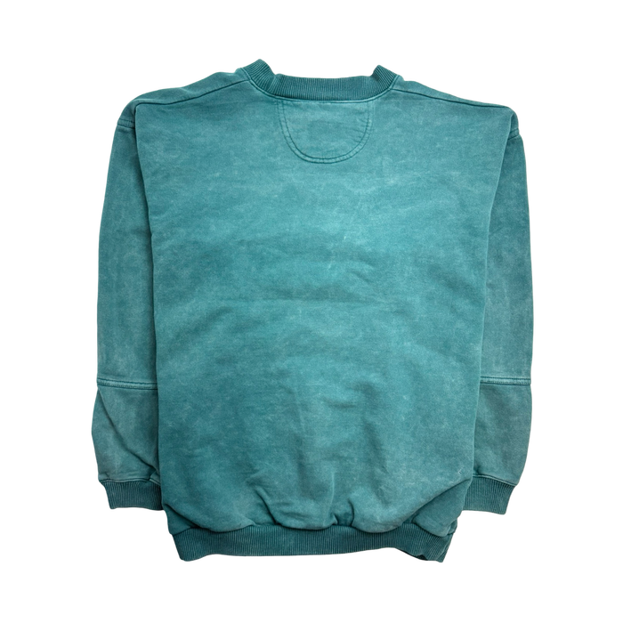 (L) Vintage Whistler Sweatshirt Aqua | Vitnage Clothing Store Canada