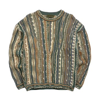 Vintage Clyde Hatch Limited 3D Textured Knit Sweater