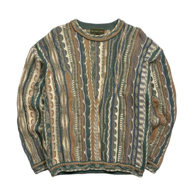 Vintage Clyde Hatch Limited 3D Textured Knit Sweater