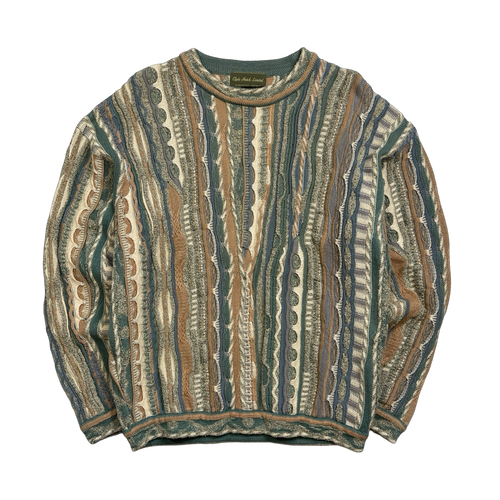 Vintage Clyde Hatch Limited 3D Textured Knit Sweater | Vintage Clothing Store Canada