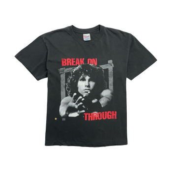 (M) Vintage '93 The Doors Break On Through Tee Black