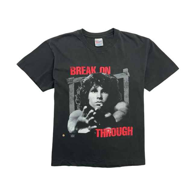 (M) Vintage '93 The Doors Break On Through Tee Black