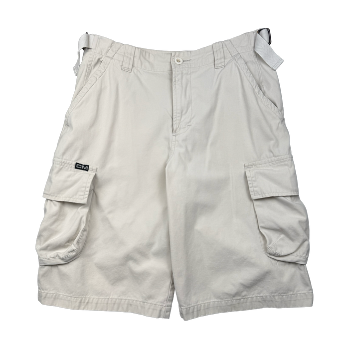 Club Monaco Cargo Shorts Off-White | Vitnage Clothing Store Canada