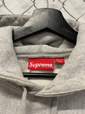 Supreme Portrait Hoodie FW20 Heather Grey (USED)