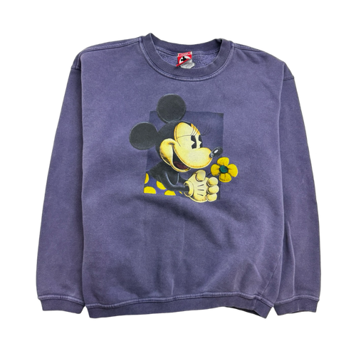 Vintage Minnie Mouse Sweatshirt Purple | Vintage Clothing Store Canada