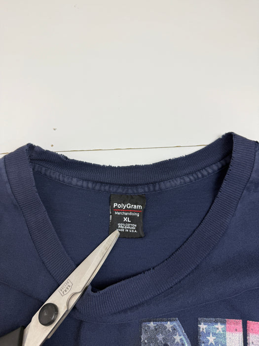 Vintage 1990s Mr. Bean Punk Promo Tee Navy | Vitnage Clothing Store Canada