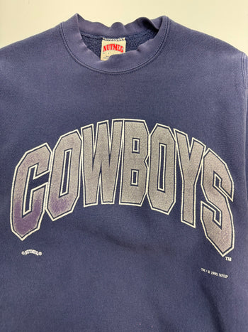 Vintage '95 Cowboys Crewneck Navy