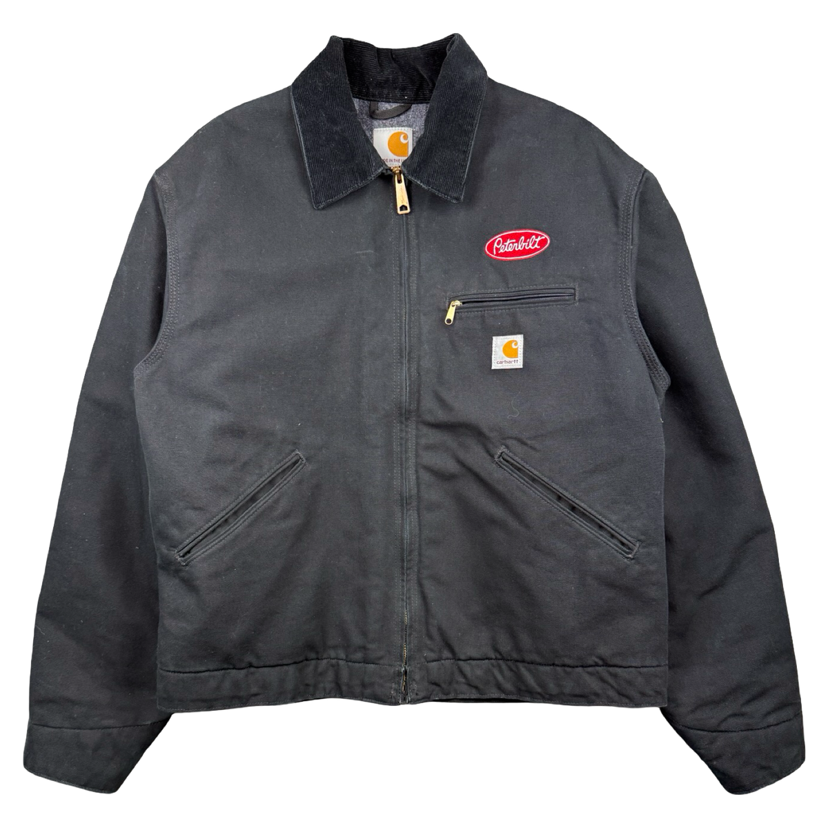 Carhartt Company Peterbilt Detroit Jacket Black