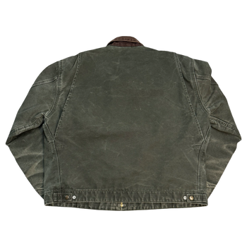 Vintage 2000’s Carhartt Detroit Work Jacket Moss Green
