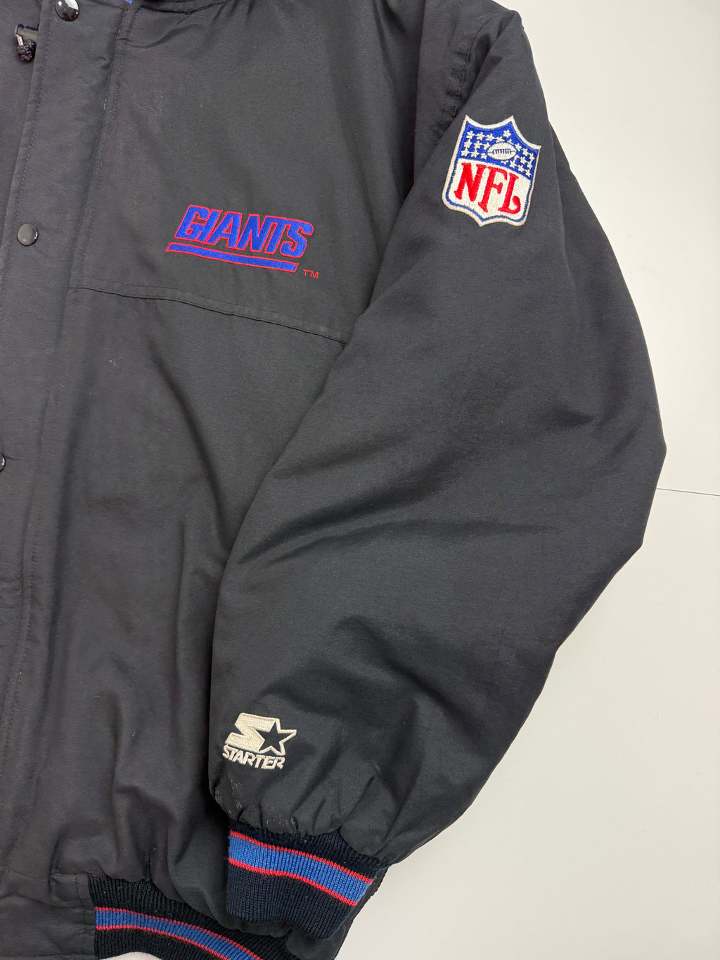 Vintage New York Giants Starter Jacket Black