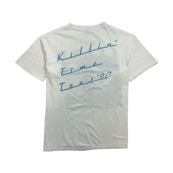 (L) Vintage '90 Clint Black Killin' Time Tour Tee White