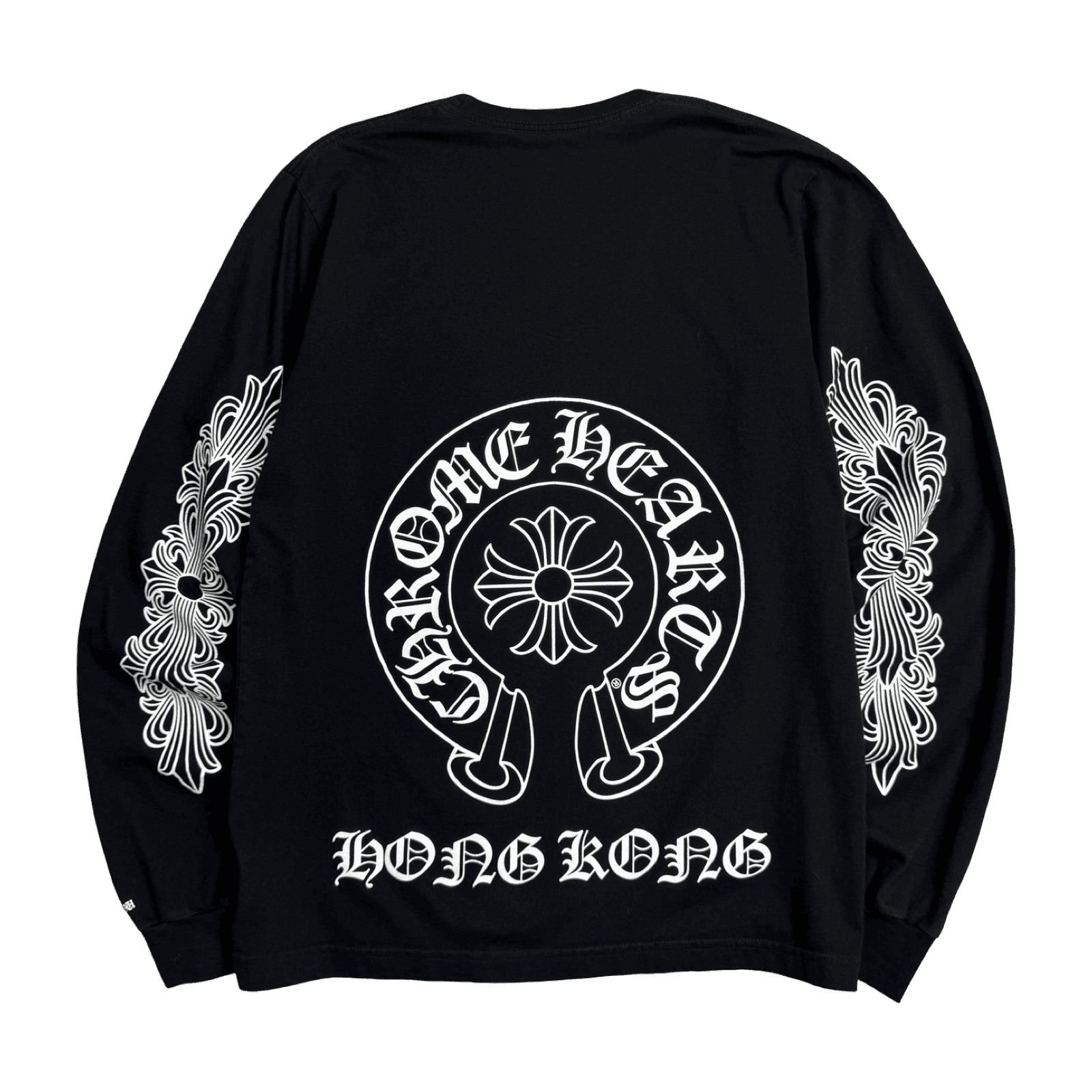 Chrome Hearts Hong Kong Horseshoe L/S Tee Black