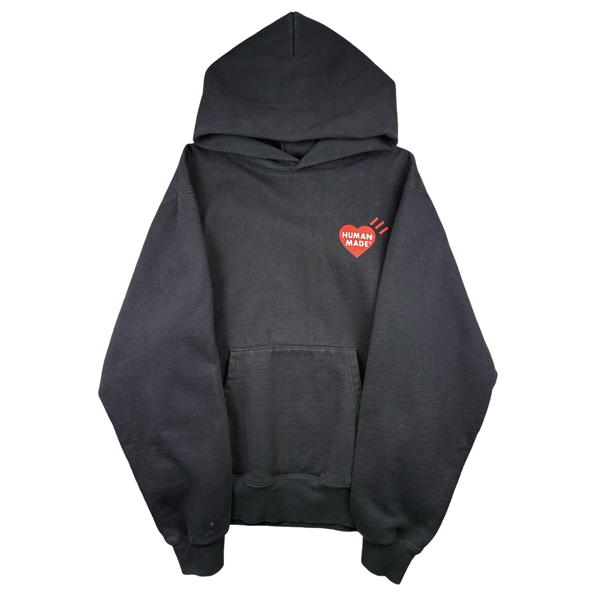 Human Made Tiger Print Hoodie Black (USED)