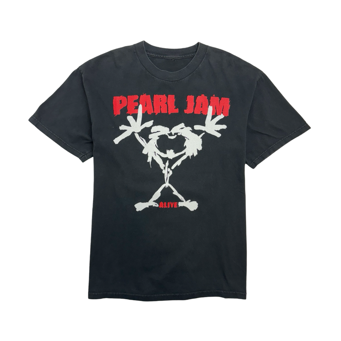 Vintage Pearl Jam Alive Band Tee Black | Vitnage Clothing Store Canada