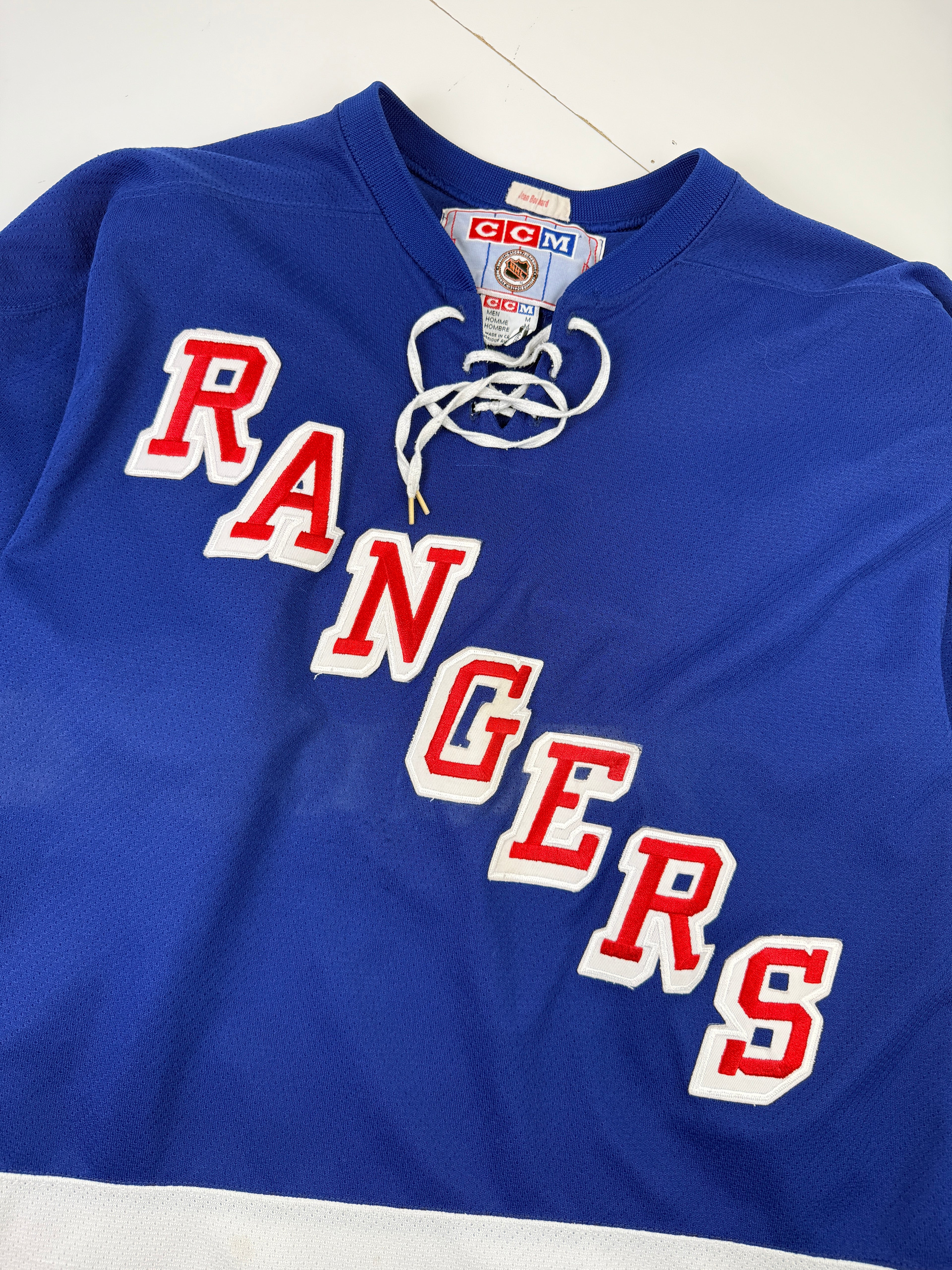 Vintage New York Rangers Hockey Jersey
