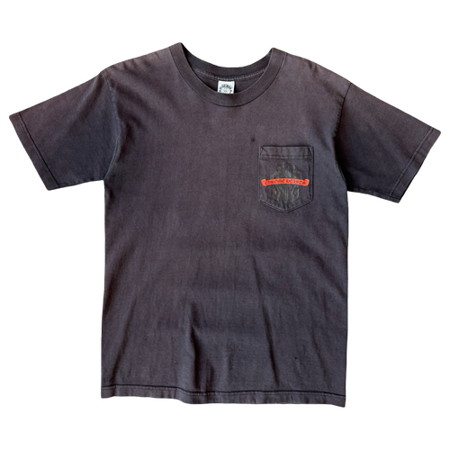Vintage Chrome Hearts Vine Dagger Pocket Tee Black