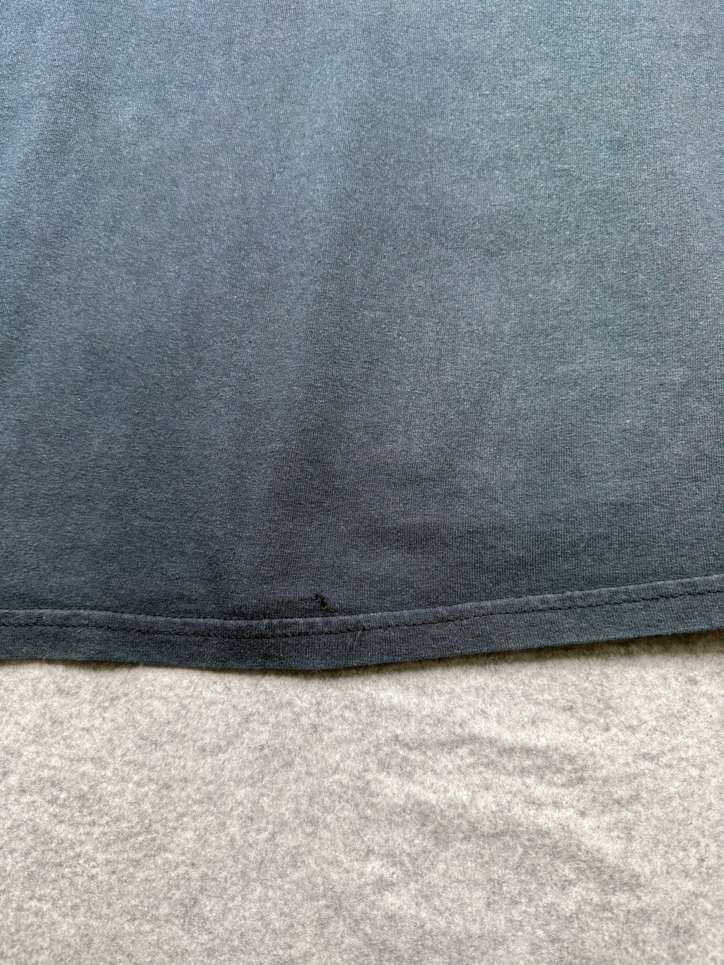 Vintage Harley Davidson Metallic Canada Flag Tee Black
