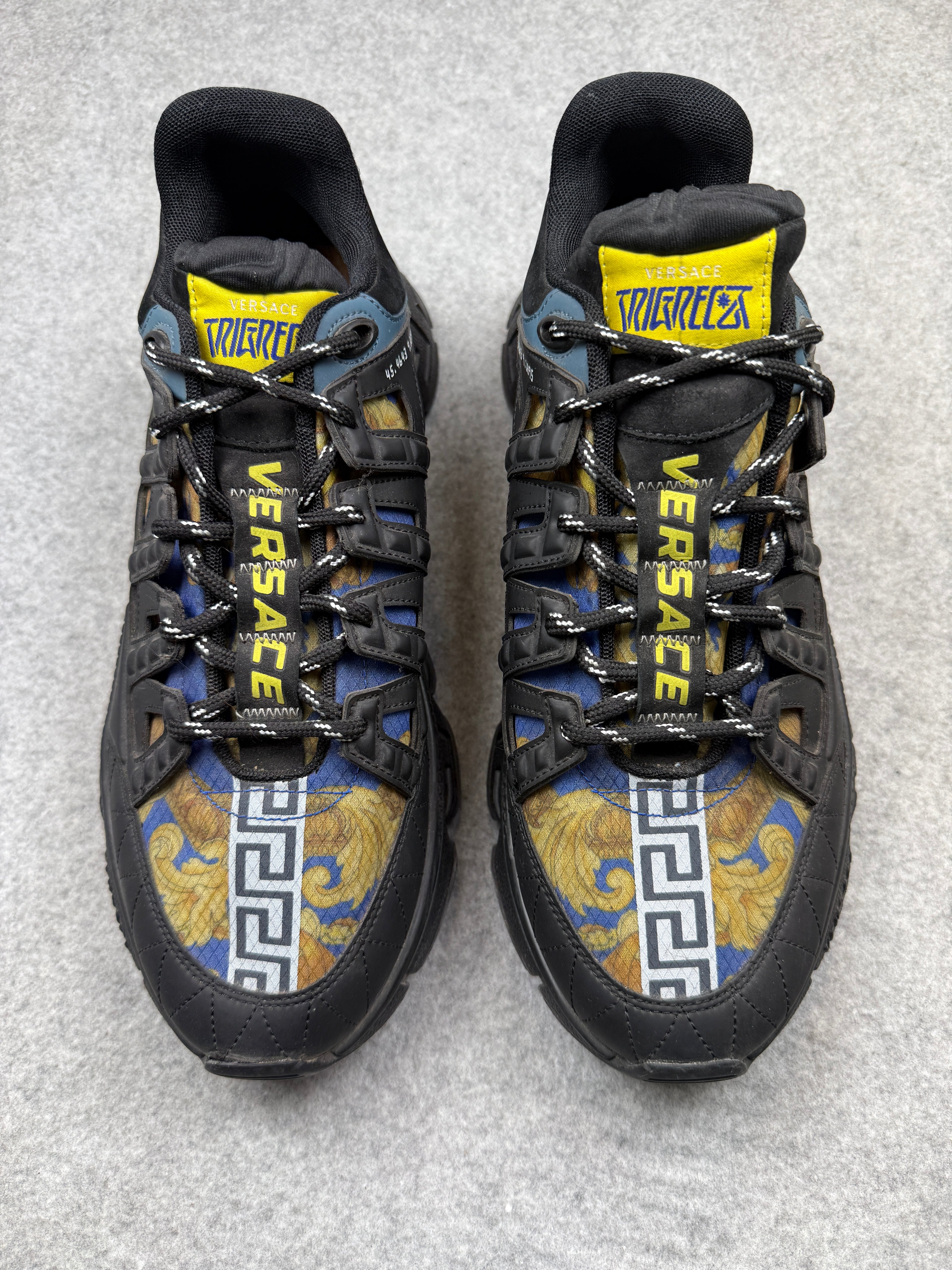 Versace Trigreca Medusa Renaissance Print Blue (USED)