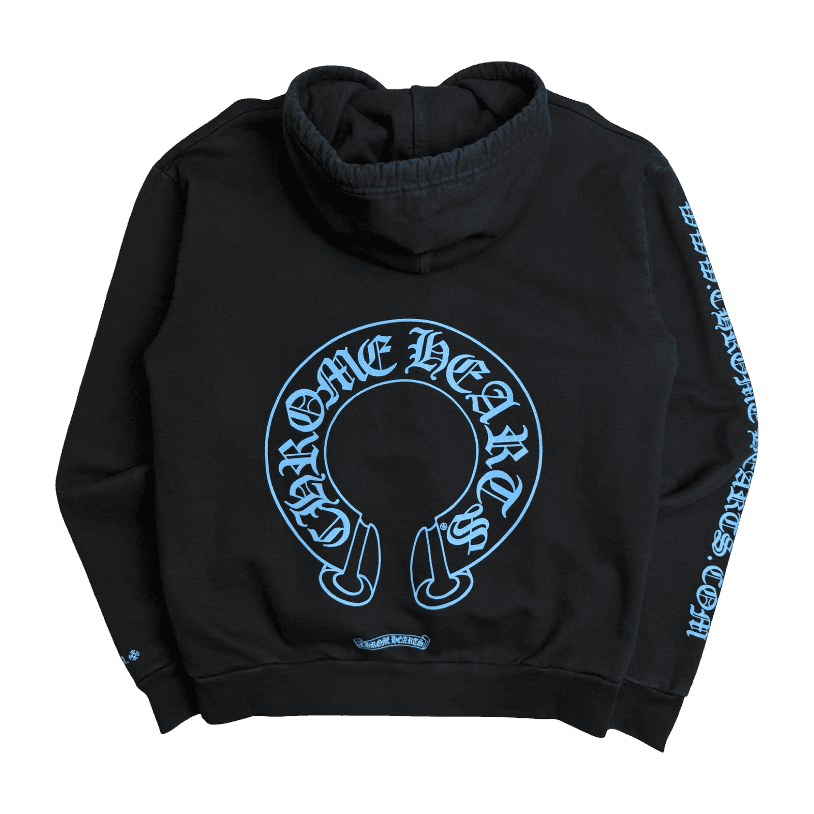 Chrome Hearts Horseshoe Hoodie Black/Blue