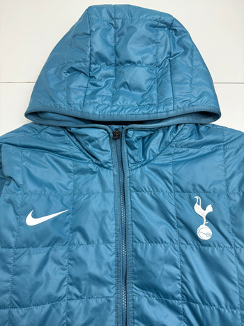 (M) Nike Fleece Lined Micro Puffer Hooded Jacket