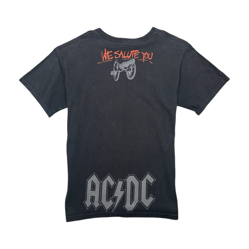 Vintage AC/DC For Those About To Rock Tee Black | Vintage Clothing Store Canada