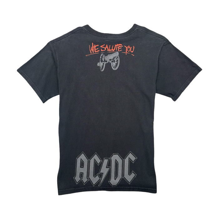 Vintage AC/DC For Those About To Rock Tee Black | Vitnage Clothing Store Canada