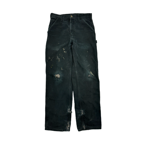 (31) Vintage Carhartt Lined Pants Black | Vintage Clothing Store Canada