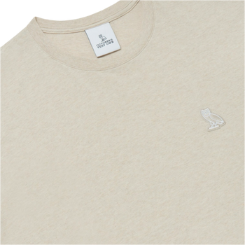 OVO Classic Owl Heather Oatmeal Tee