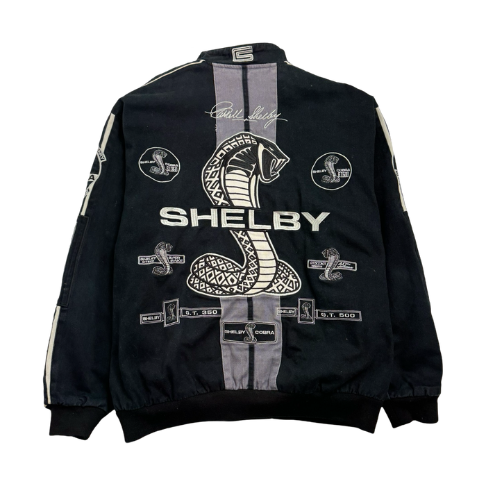 (XXL) Vintage JH Design Ford GT Shelby Racing Jacket Black | Vitnage Clothing Store Canada