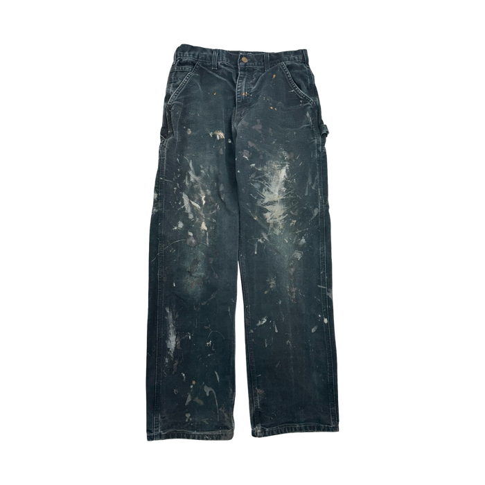 Vintage Carhartt Carpenter Pants Paint Splatter | Vitnage Clothing Store Canada