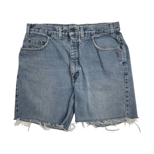 (33) Kirkland Denim Cut-Out Shorts | Vintage Clothing Store Canada