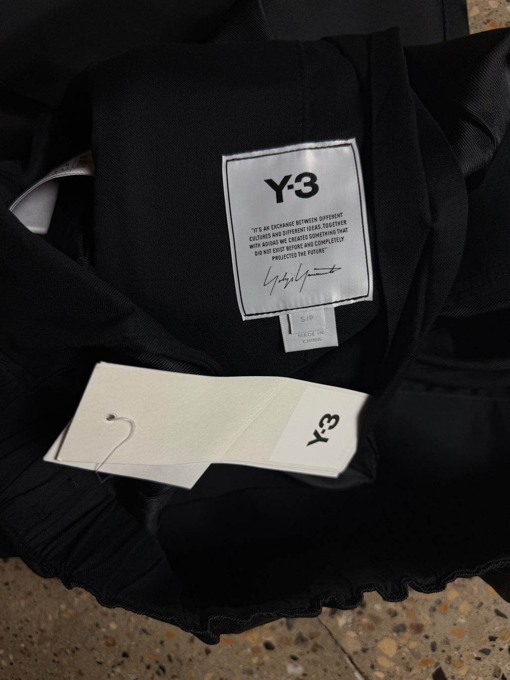 Y-3 Sport Uniform Pants Black