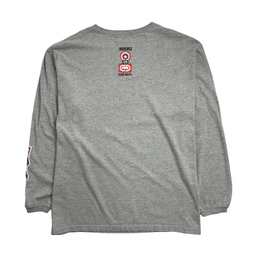 (XL) Vintage 2000s Eckō Unlimited L/S Tee Grey | Vintage Clothing Store Canada