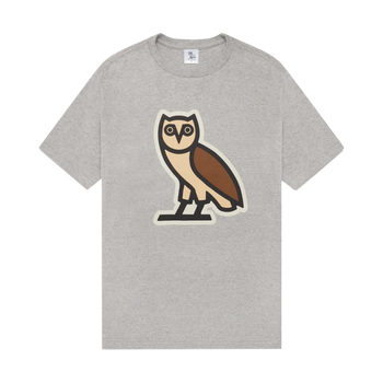 OVO Bubble Owl Tee Heather Grey (USED)