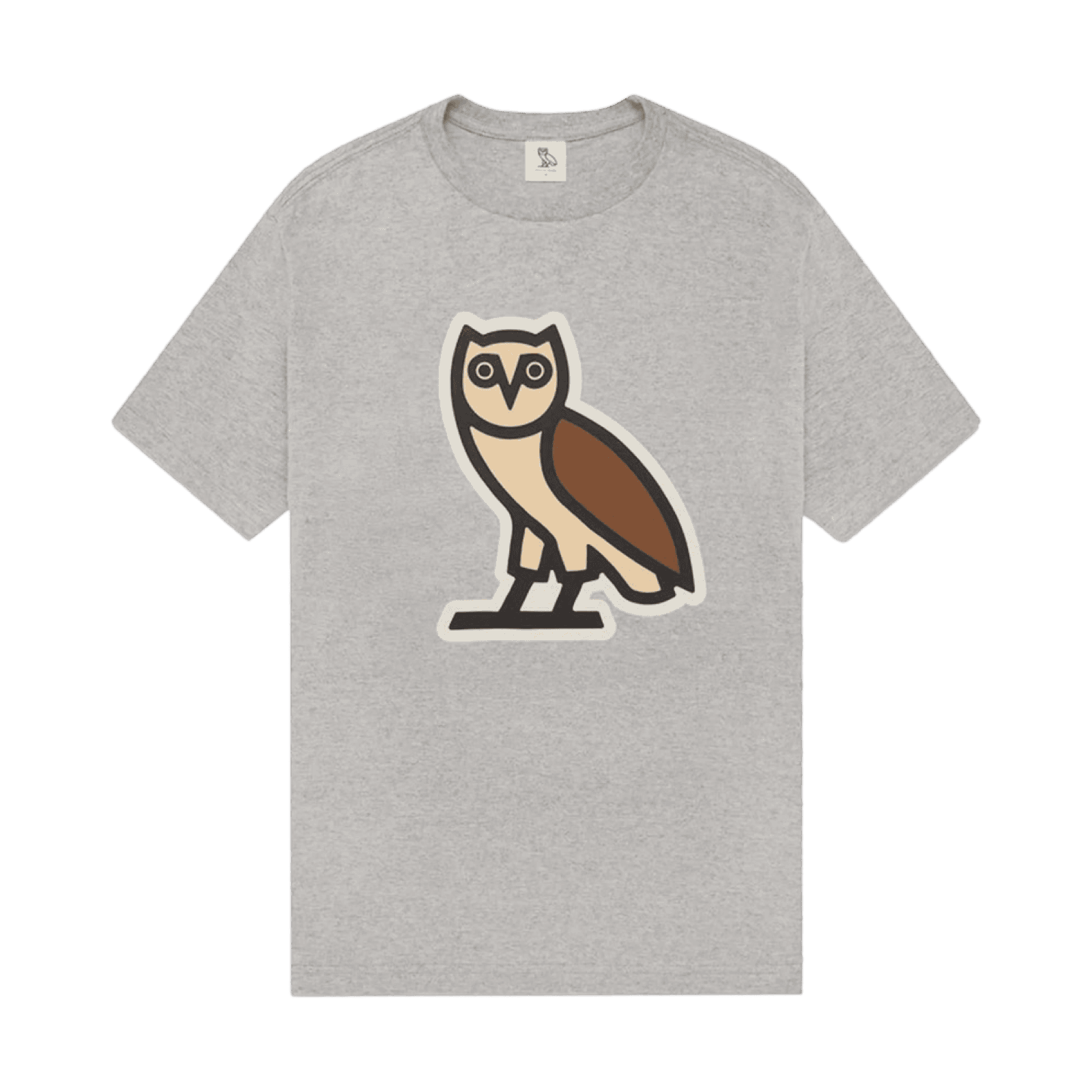 OVO Bubble Owl Tee Heather Grey (USED)